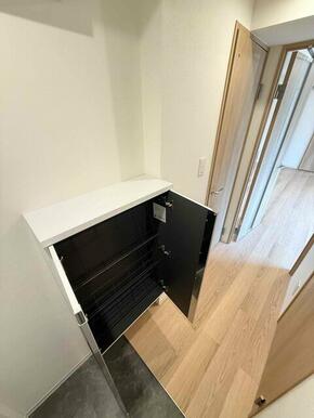 自慢のシューズを大切に、キレイに収納できます☆