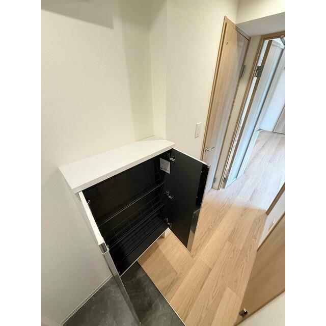 自慢のシューズを大切に、キレイに収納できます☆