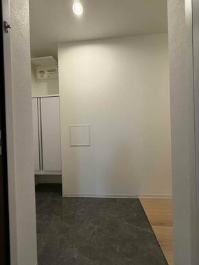 下駄箱がついているので、片付いた玄関をキープできます！