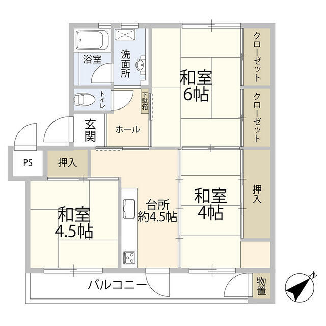 船橋グリーンハイツ３号棟