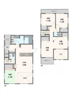 5号棟・3LDK～4LDK+タタミコーナー