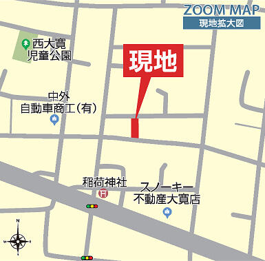 現地案内図・拡大