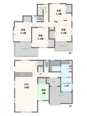 1号棟・3LDK～4LDK