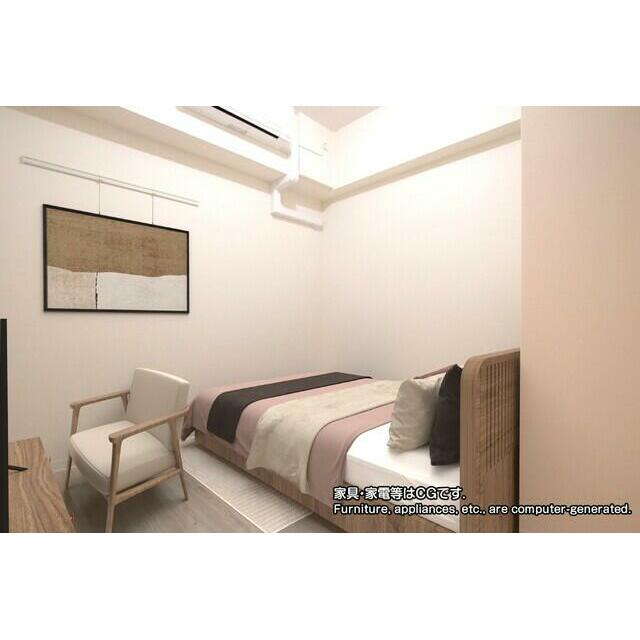 ５帖洋室※家具はCGイメージです。別部屋参考写真です。