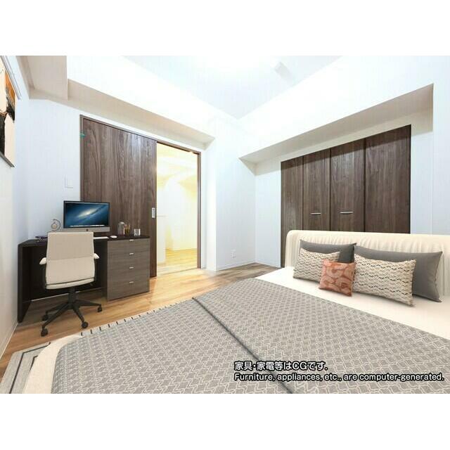 6帖※家具はCGイメージです。別部屋参考写真です。