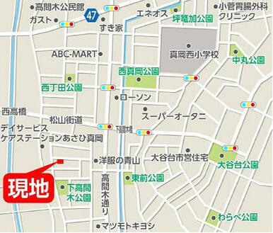 現地案内図