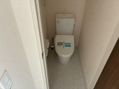 ここが毎日の健康チェックスペースになります（トイレ）（6号棟）