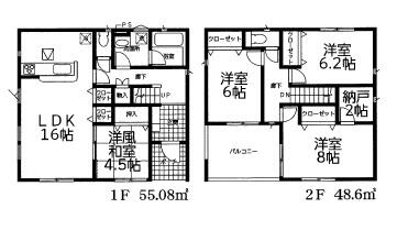 間取り図です。