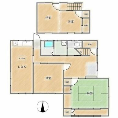 図面です。間取りと現状が異なる場合は現況優先となります。