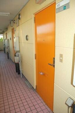 2階共用廊下部分