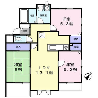 反転タイプとなります