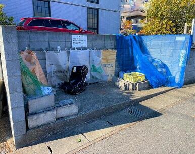 専用ゴミ置き場