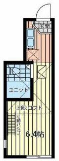 間取図　２０１号室