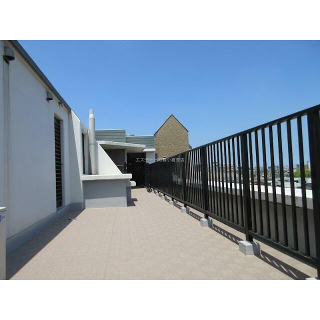 広々バルコニー