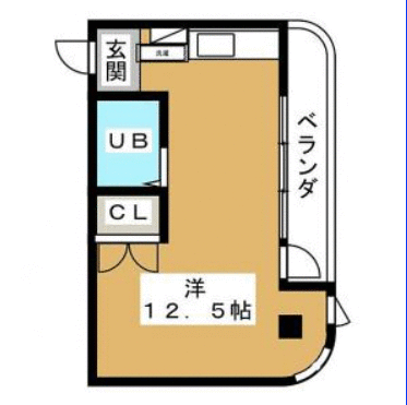 広いくて、採光が良い間取