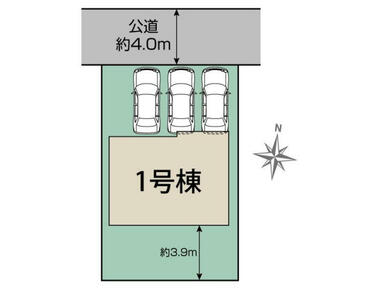 江南市村久野町平野1棟 区画図