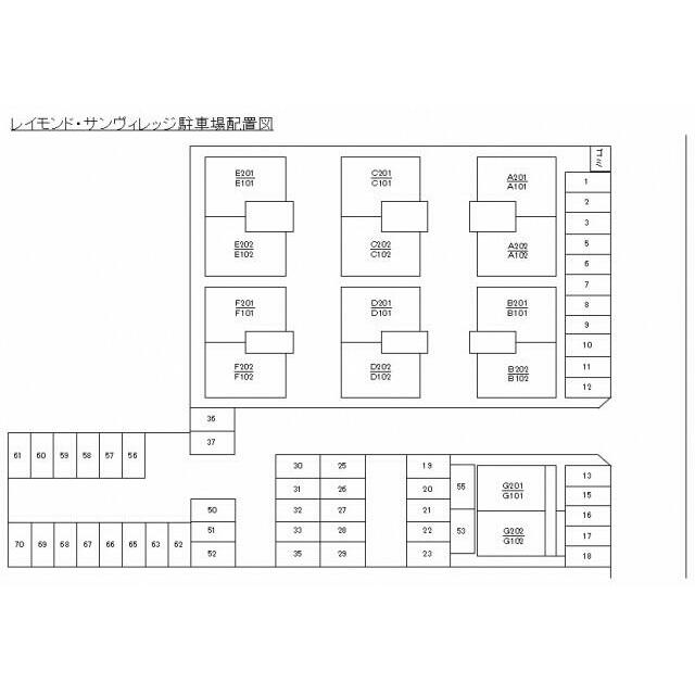 駐車場配置図