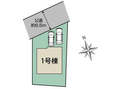 鎌倉市今泉台5丁目1棟 区画図