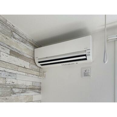 エアコン付きで１年通して快適