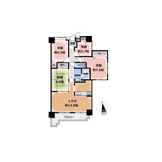 ファミリー様向け4ＬＤＫ！