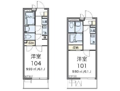 代表的な間取のため実際の間取とは異なる場合があります
