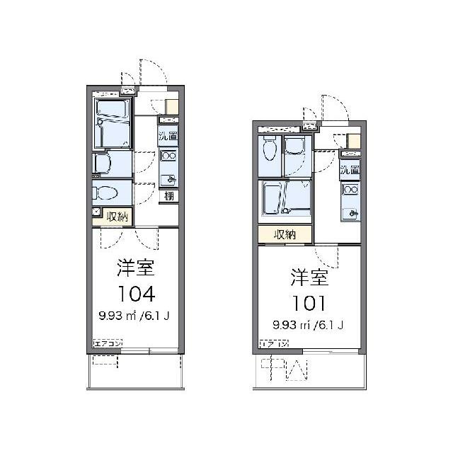 代表的な間取のため実際の間取とは異なる場合があります