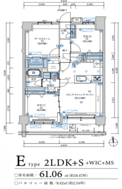 間取り図です