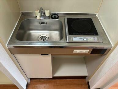 １口ＩＨコンロ付