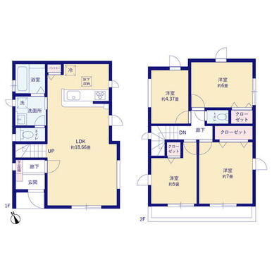 １号棟☆間取り図