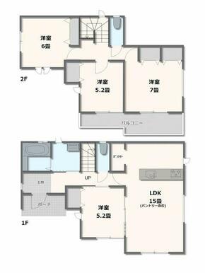 Ａ号棟・４ＬＤＫ＋パントリー