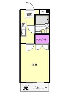 最上階、日当たり良好。明るい明るいお部屋です。