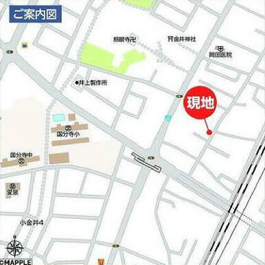 現地案内図