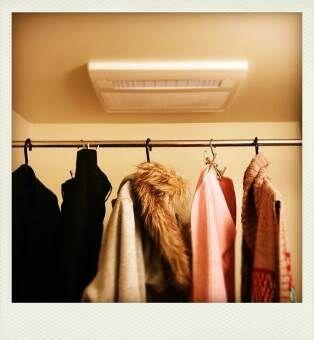 浴室乾燥機能付きバスルーム