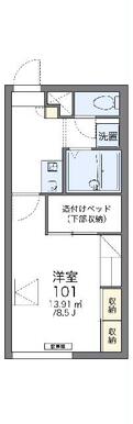 代表的な間取のため実際の間取とは異なる場合があります