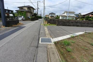 前面道路