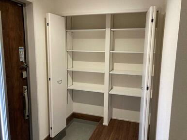 収納場所確保→片づけのハードル下がる→お家がますます好きになる！（4号棟）