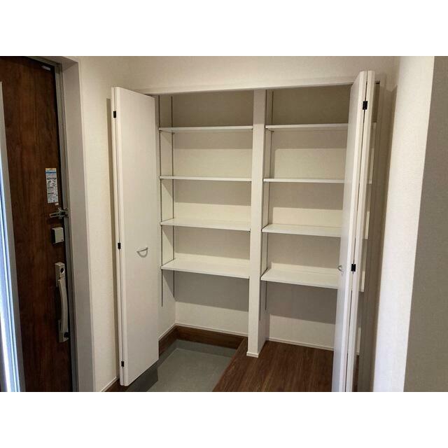 収納場所確保→片づけのハードル下がる→お家がますます好きになる！（4号棟）