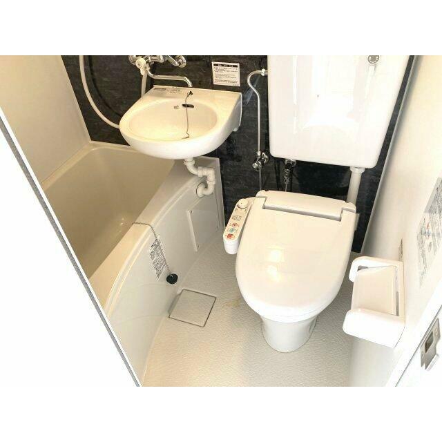 お掃除のしやすいユニットバス