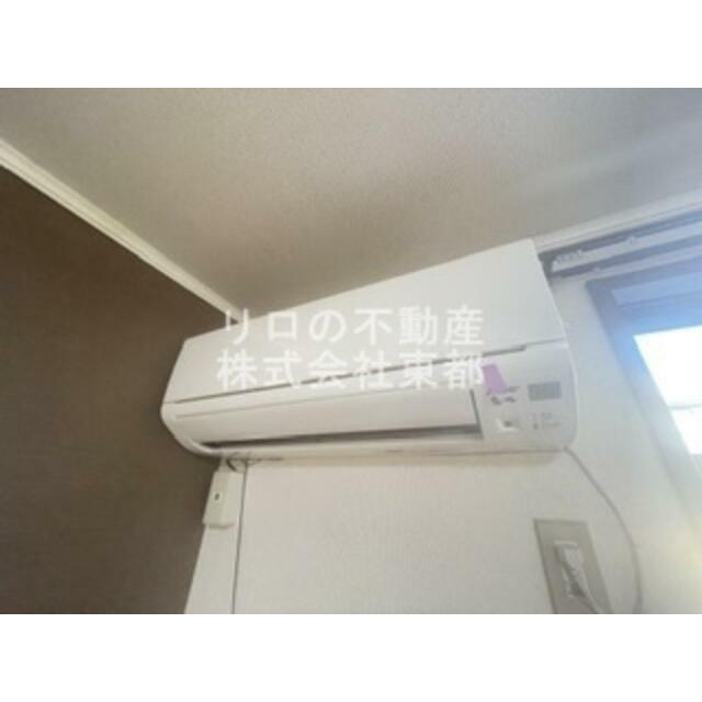 エアコン設置済みなので入居後すぐに使えて快適です！