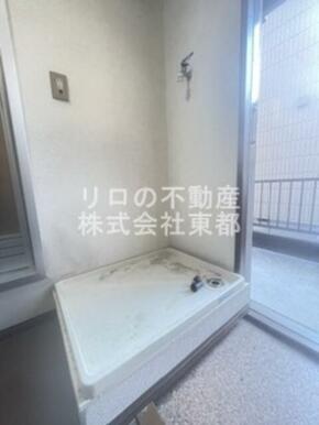 洗濯機置場には防水パンを設置！水漏れも安心です◎