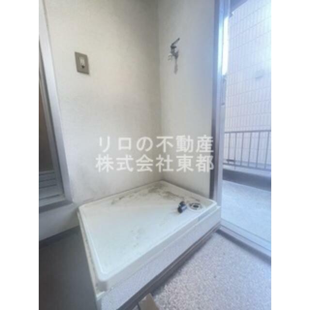 洗濯機置場には防水パンを設置！水漏れも安心です◎
