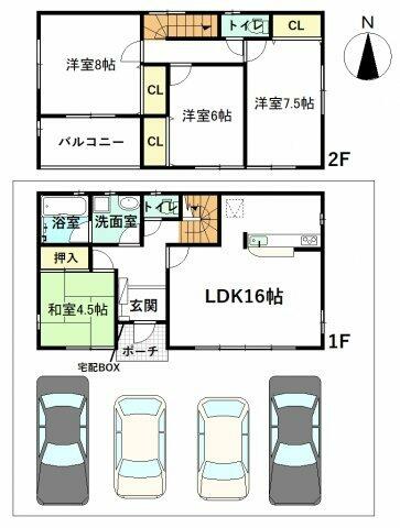 富山市 新庄町２丁目 東新庄駅 2階建 4ldk 富山市の新築売戸建住宅の物件情報 一戸建て 新築 中古 富山市の中古住宅 不動産は 株 エーピーエス 60b5d142a17f8d77e2a8ebec