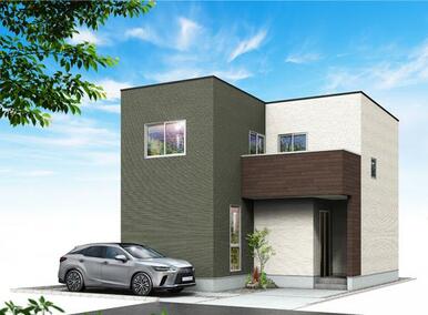 4号棟　完成予想パース