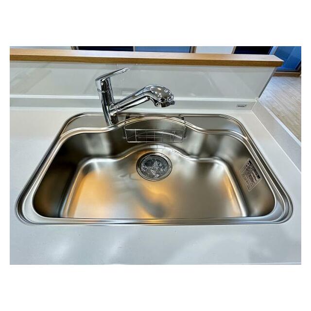 「キッチン」シンクも新品取替済みです。