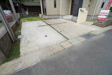 車3台駐車可能！