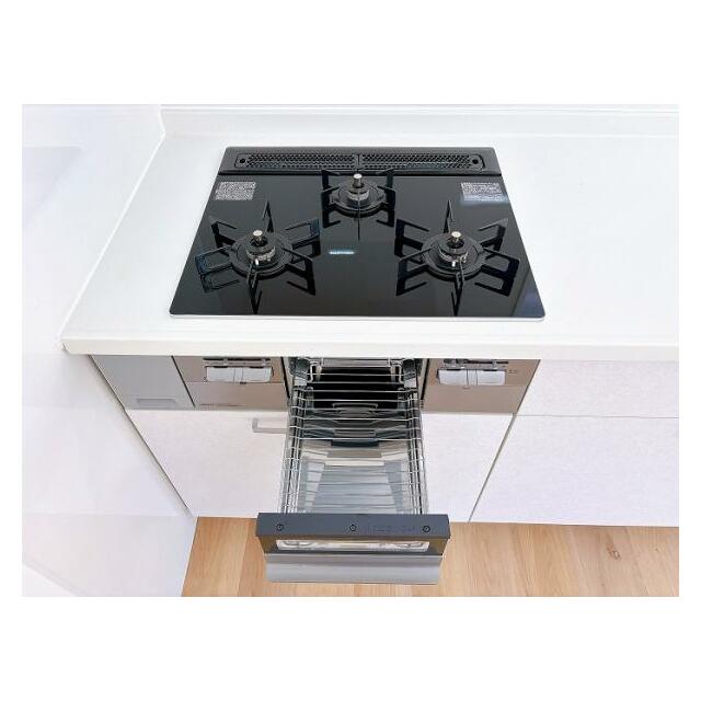 「キッチン」コンロは新品に交換しました