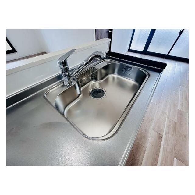 新品交換済み　シンク