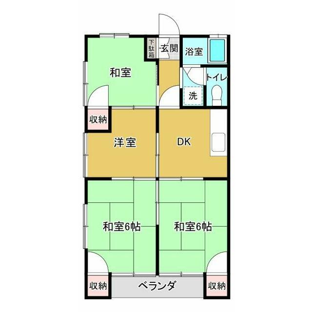 ゆとりのある４Kです