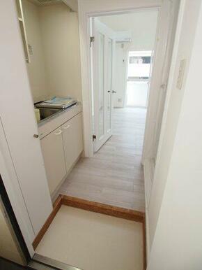 玄関スペース。