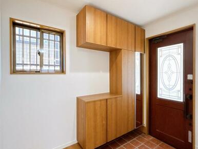 玄関の様子です